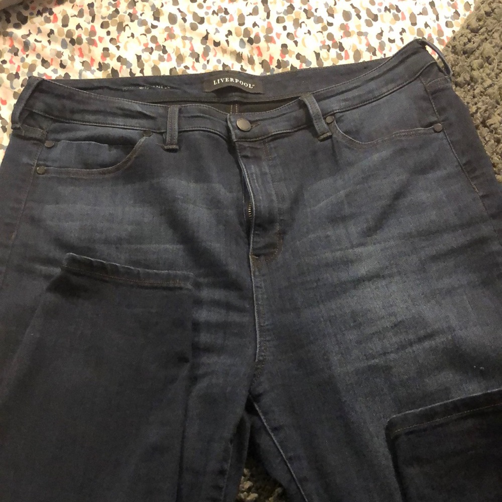 Liverpool highrise ankle skinny jeans